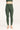 Women's Green Compressive High-Rise Leggings 28.5“ Inseam