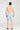 Men's Baby Blue Virtual Flower Swim Shorts