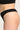 Women's Black Organic Cotton Seamless Thong