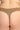 Women's Khaki Organic Cotton Seamless Thong