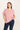 Women Pink Organic Cotton Box-cut T-Shirt