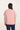 Women Pink Organic Cotton V-Neck T-Shirt