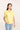 Women Yellow Organic Cotton Box-cut T-Shirt